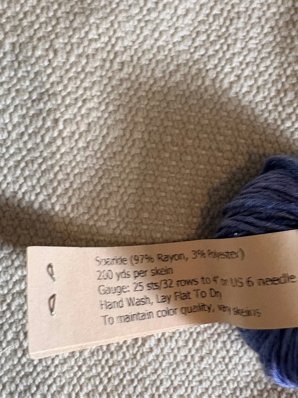 Lot of 3: 2 Yarn Bee Authentic Hand-Dyed Luxe Yarn & 1 Wool in the woods - Picture 3 of 5
